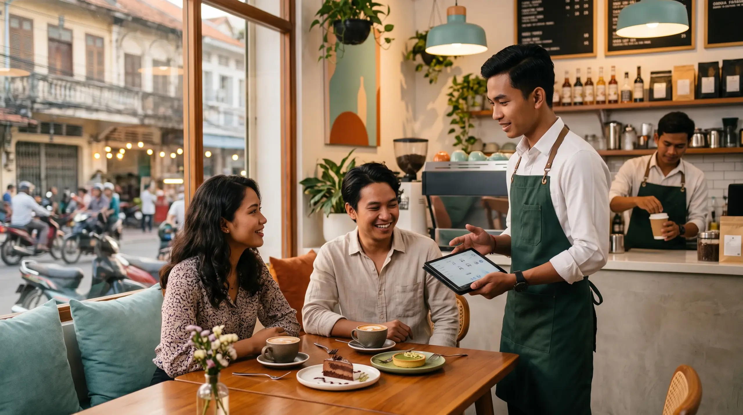 POS for cafés and restaurants in Cambodia