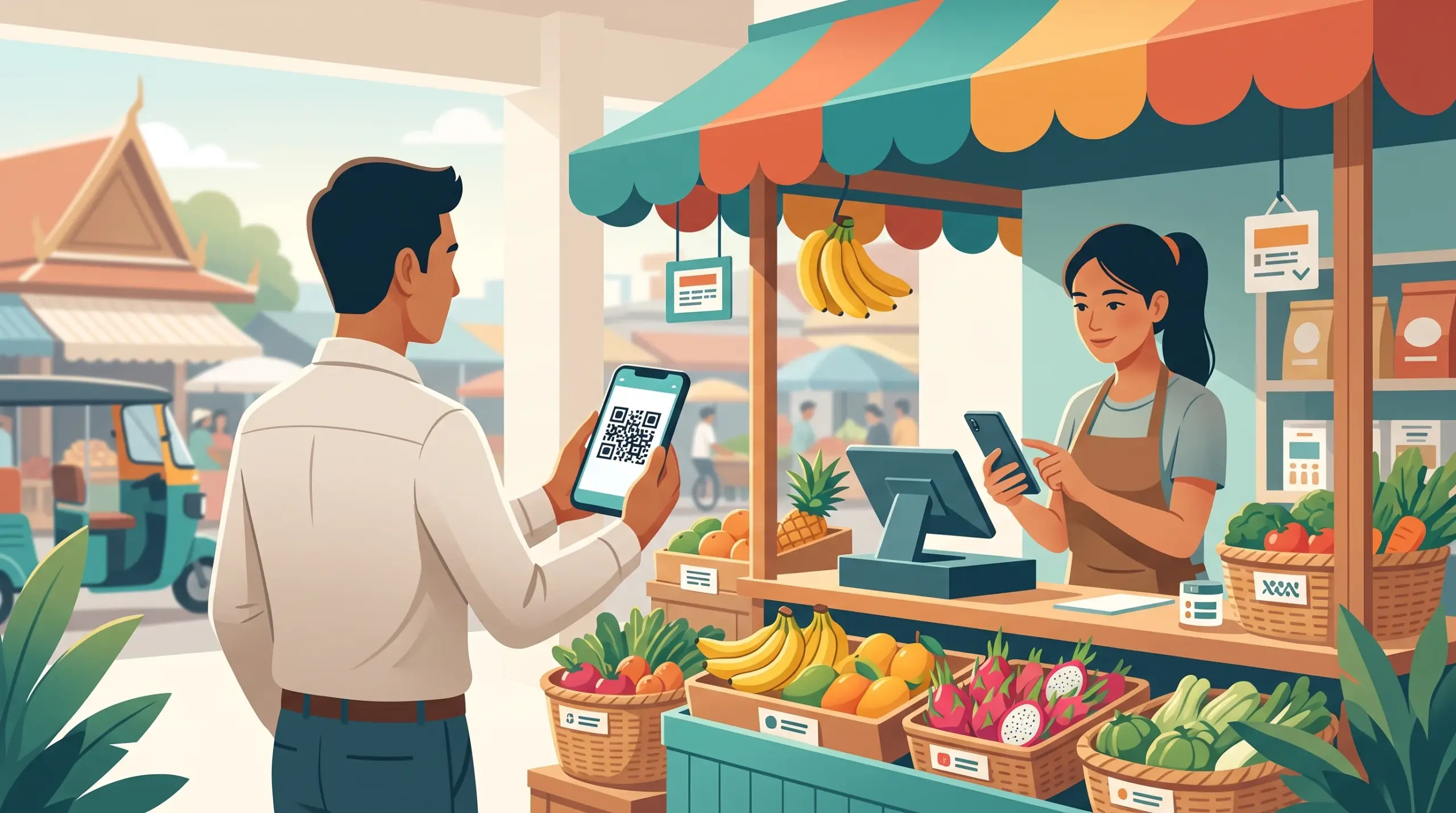 POS for Market Stalls in Cambodia: Start With Just a Phone 3 Start With Just a Phone scaled